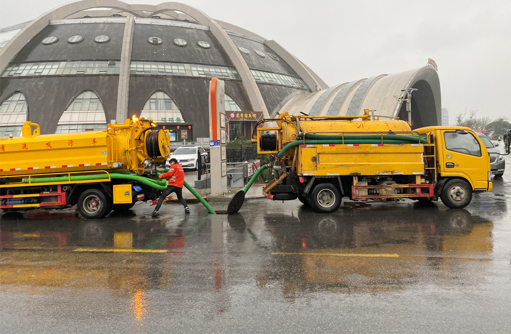 271临平商场管道清淤