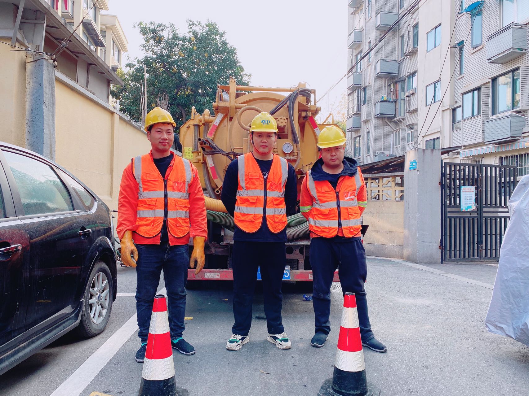 临平南京某小区管道清淤检测施工